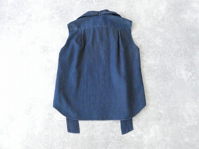 MACPHEE(マカフィー) コットンテンセルデニムボウタイブラウスの商品画像14