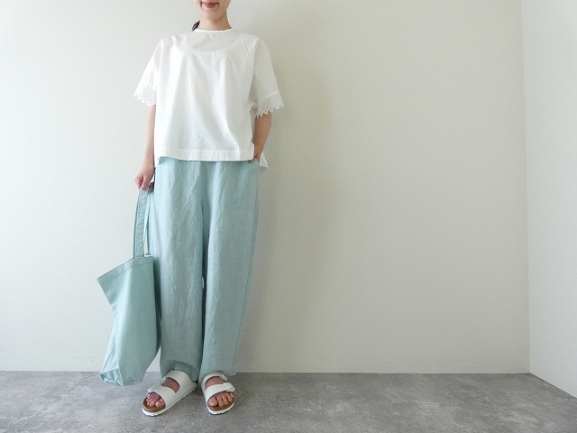 Hands　of　creation(ハンズオブクリエイション) fanage Linen イージーテーパードパンツの商品画像1
