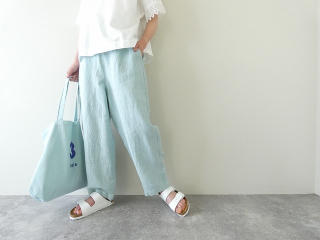 Hands　of　creation(ハンズオブクリエイション) fanage Linen イージーテーパードパンツの商品画像7