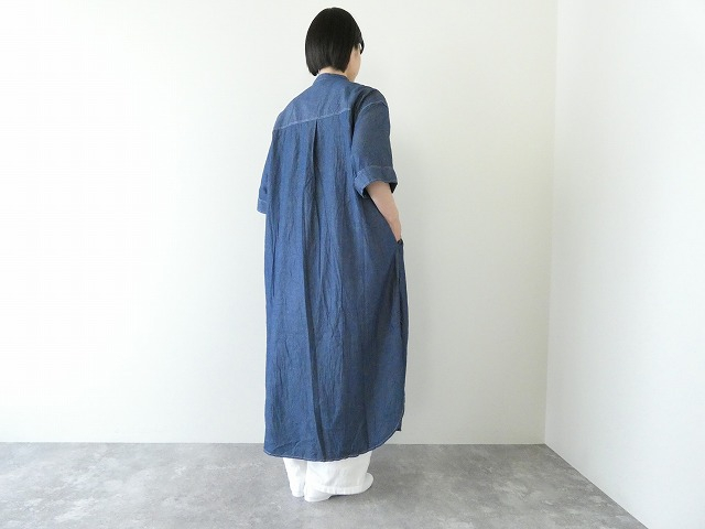 ichi(イチ) インディゴシャンブレーワンピースの商品画像12
