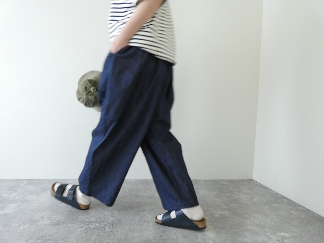 ichi(イチ) デニムワイドパンツの商品画像1