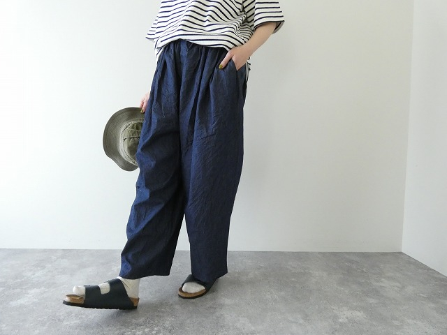 ichi(イチ) デニムワイドパンツの商品画像6
