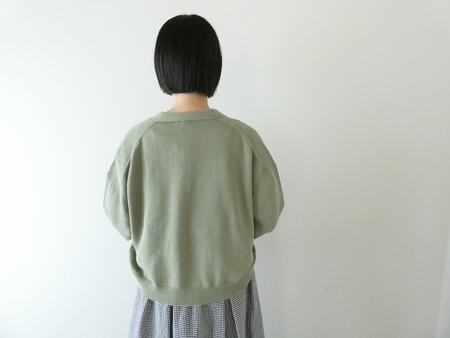 ichi(イチ) リネンコットンVネックカーディガンの商品画像10