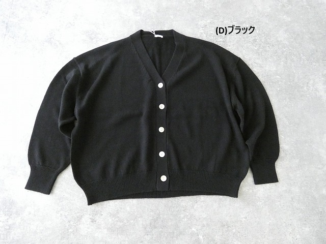 ichi(イチ) リネンコットンVネックカーディガンの商品画像12