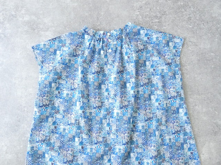 sosotto(ソソット) リバティタナローンスタンドカラーフレンチブラウスの商品画像30