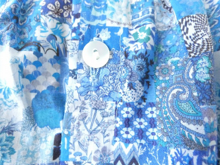 sosotto(ソソット) リバティタナローンスタンドカラーフレンチブラウスの商品画像32