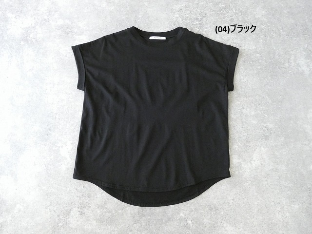 NARU マイヴィスコットン微強撚天竺フレンチスリーブTの商品画像15