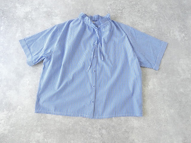 PAR ICI(パーリッシィ) グランジウォッシュギャザーフリルブラウスの商品画像11