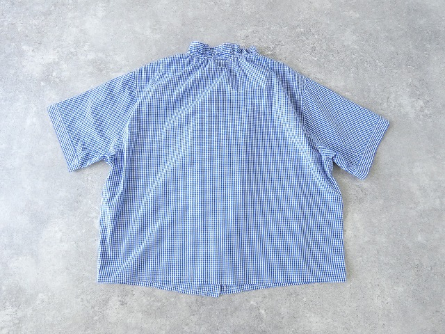 PAR ICI(パーリッシィ) グランジウォッシュギャザーフリルブラウスの商品画像13