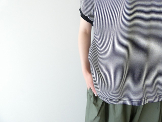 NATURAL LAUNDRY(ナチュラルランドリー) 40ボーダー ドルマントリムTシャツの商品画像23
