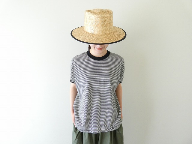 NATURAL LAUNDRY(ナチュラルランドリー) 40ボーダー ドルマントリムTシャツの商品画像4