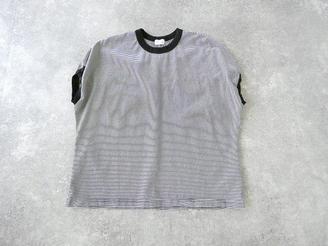NATURAL LAUNDRY(ナチュラルランドリー) 40ボーダー ドルマントリムTシャツの商品画像9