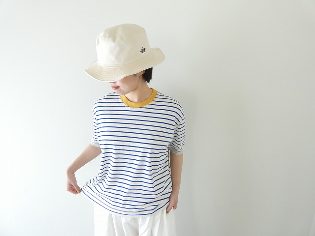 NATURAL LAUNDRY(ナチュラルランドリー) 40ボーダーランダムトリムTの商品画像1
