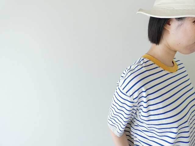 NATURAL LAUNDRY(ナチュラルランドリー) 40ボーダーランダムトリムTの商品画像3