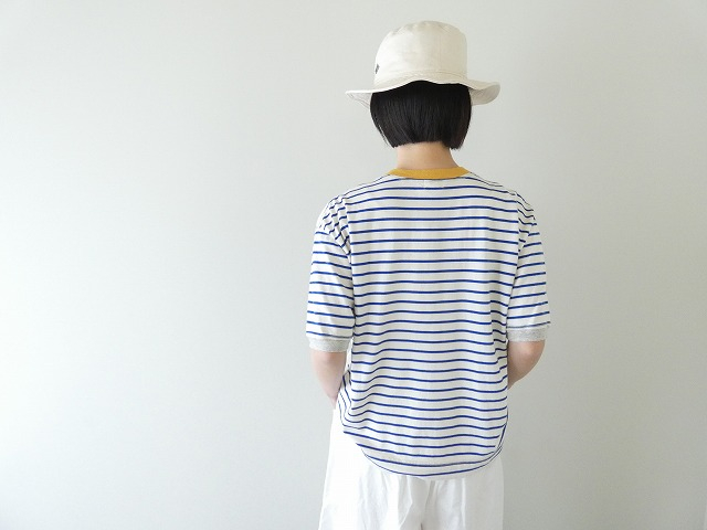 NATURAL LAUNDRY(ナチュラルランドリー) 40ボーダーランダムトリムTの商品画像9