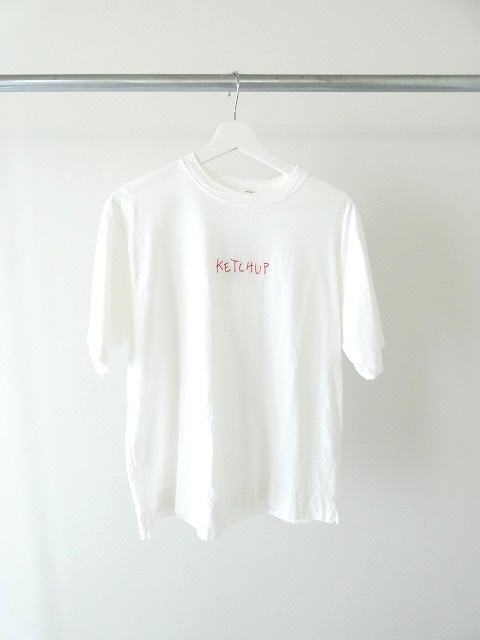 NATURAL LAUNDRY(ナチュラルランドリー) TOP天竺　ケチャップ刺繍Tの商品画像3