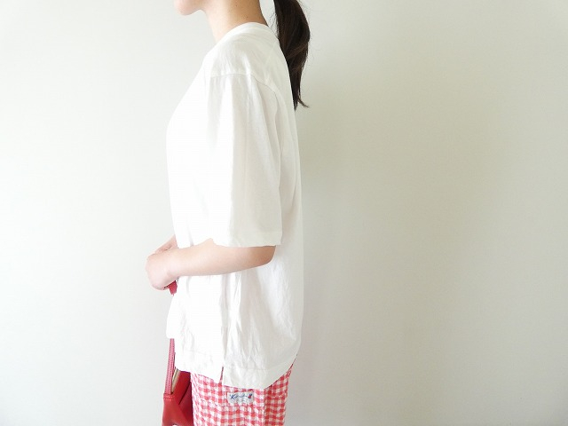 NATURAL LAUNDRY(ナチュラルランドリー) TOP天竺　ケチャップ刺繍Tの商品画像4
