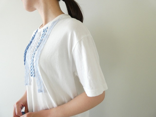 NATURAL LAUNDRY(ナチュラルランドリー) カード天竺×先染めパネルパネル リメイクTの商品画像22