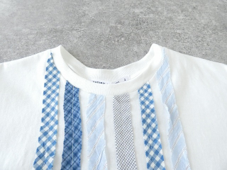 NATURAL LAUNDRY(ナチュラルランドリー) カード天竺×先染めパネルパネル リメイクTの商品画像27
