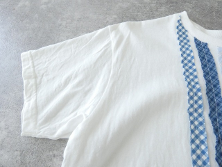 NATURAL LAUNDRY(ナチュラルランドリー) カード天竺×先染めパネルパネル リメイクTの商品画像29