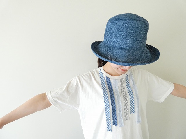 NATURAL LAUNDRY(ナチュラルランドリー) カード天竺×先染めパネルパネル リメイクTの商品画像6