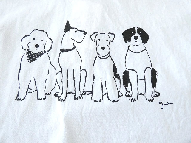 grin(グリン) エーゲ海　DoggysプリントTの商品画像12