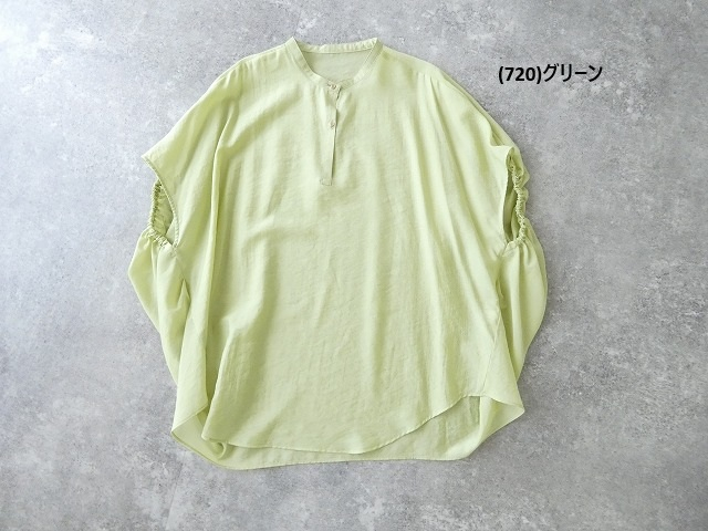 DONEEYU(ドニーユ) リネン混ポンチョブラウスの商品画像13