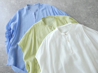 DONEEYU(ドニーユ) リネン混ポンチョブラウスの商品画像21