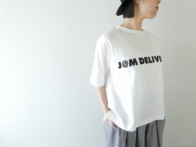 maomade(マオメイド) きれいめシルケット天竺JAM DELIVERYTシャツの商品画像2