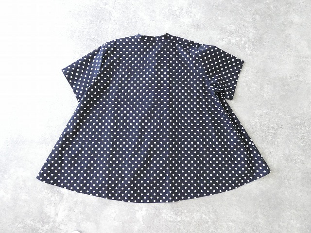 MidiUmi(ミディウミ) ハーフスリーブドットAラインシャツの商品画像9