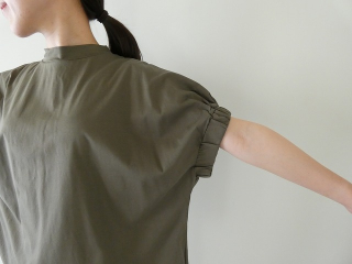 prit(プリット) コンパクト天竺モックネック袖ゴムプルオーバーの商品画像21