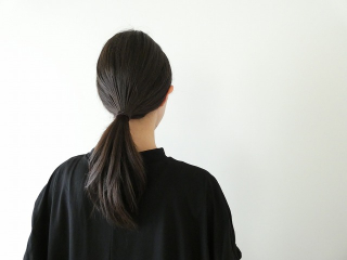 prit(プリット) 70/2コンパクト天竺モックネック袖ゴムマキシワンピースの商品画像25
