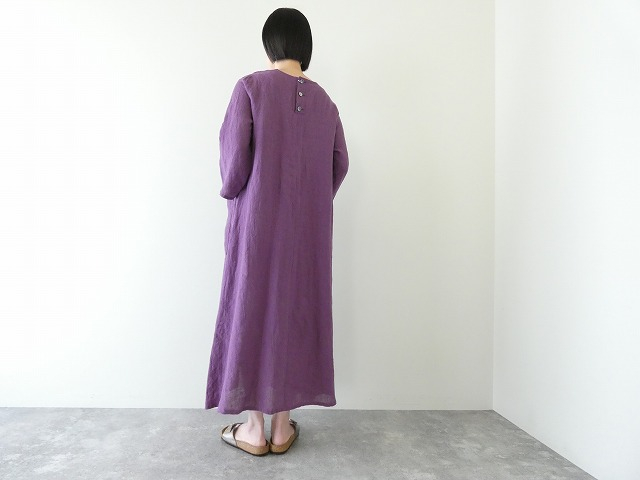 SARAHWEAR(サラウェア) Belgium Linen Vネックドレスの商品画像11