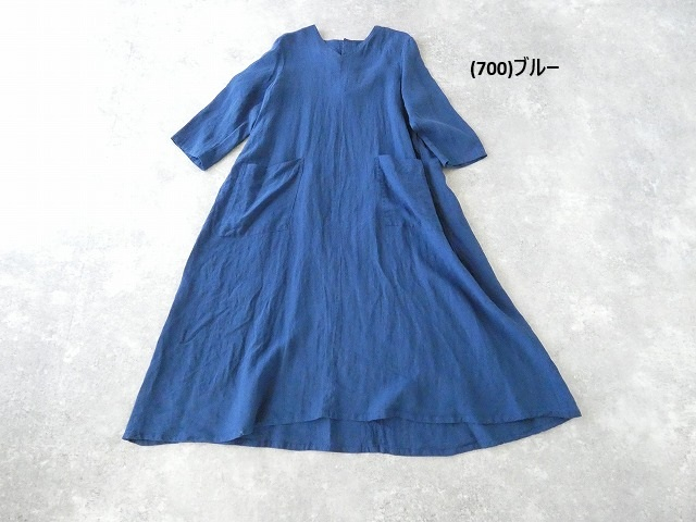 SARAHWEAR(サラウェア) Belgium Linen Vネックドレスの商品画像12