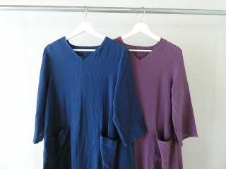 SARAHWEAR(サラウェア) Belgium Linen Vネックドレスの商品画像21
