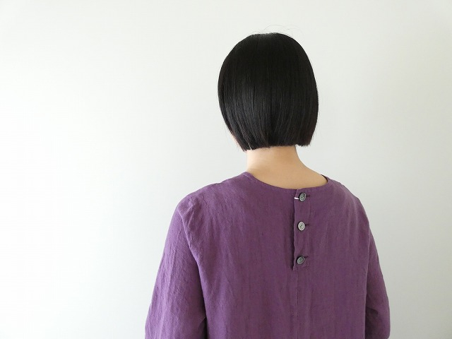 SARAHWEAR(サラウェア) Belgium Linen Vネックドレスの商品画像7