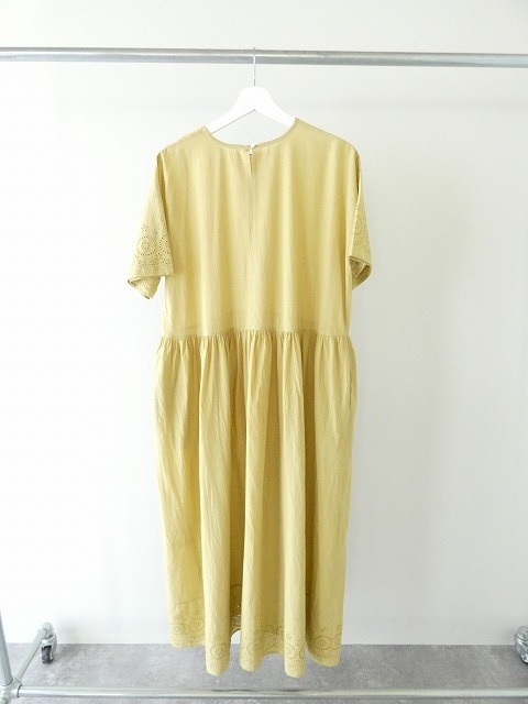 SOIL(ソイル) 80s VOILE PLAIN WITH CUT WORK LACE CREW-NECK PULLOVER DRESSの商品画像13