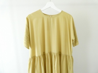 SOIL(ソイル) 80s VOILE PLAIN WITH CUT WORK LACE CREW-NECK PULLOVER DRESSの商品画像21