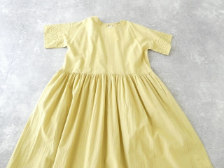 SOIL(ソイル) 80s VOILE PLAIN WITH CUT WORK LACE CREW-NECK PULLOVER DRESSの商品画像25