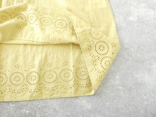 SOIL(ソイル) 80s VOILE PLAIN WITH CUT WORK LACE CREW-NECK PULLOVER DRESSの商品画像32