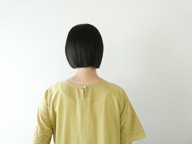 SOIL(ソイル) 80s VOILE PLAIN WITH CUT WORK LACE CREW-NECK PULLOVER DRESSの商品画像8