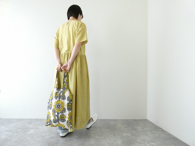 SOIL(ソイル) 80s VOILE PLAIN WITH CUT WORK LACE CREW-NECK PULLOVER DRESSの商品画像9