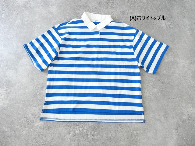 ichi(イチ) ボーダーポロシャツの商品画像12