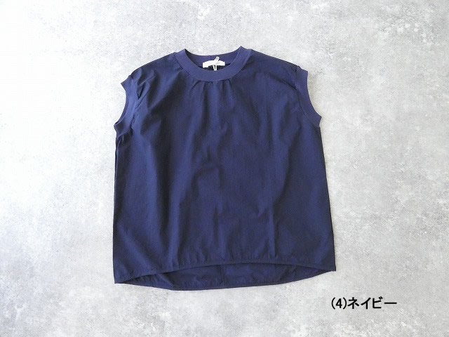 homspun(ホームスパン) コンパクトウェザーノースリーブブラウスの商品画像11