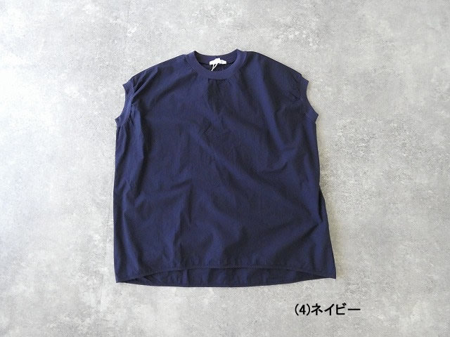 homspun(ホームスパン) コンパクトウェザーBIGノースリーブブラウスの商品画像14