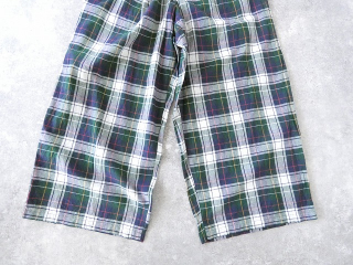 NATURAL LAUNDRY(ナチュラルランドリー) マドラスチェックワイドタックパンツの商品画像28