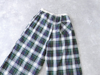 NATURAL LAUNDRY(ナチュラルランドリー) マドラスチェックワイドタックパンツの商品画像30