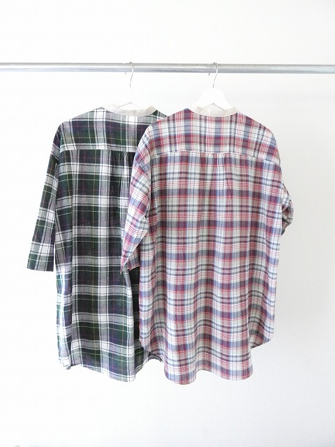 NATURAL LAUNDRY(ナチュラルランドリー) マドラスチェックオーバーサイズシャツの商品画像13