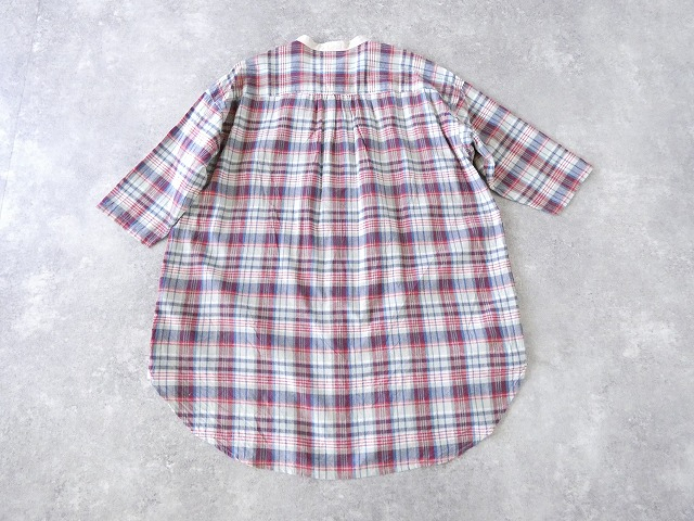 NATURAL LAUNDRY(ナチュラルランドリー) マドラスチェックオーバーサイズシャツの商品画像14