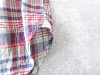 NATURAL LAUNDRY(ナチュラルランドリー) マドラスチェックオーバーサイズシャツの商品画像30